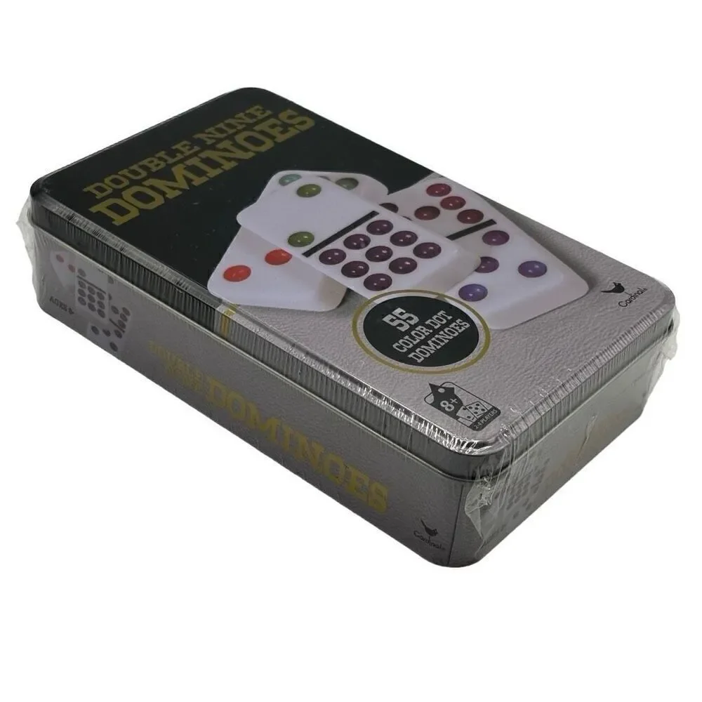 Cardinal Classics‎ Double Nine Dominoes Set in Collectible Storage Tin